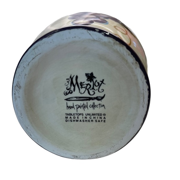 ❤️❤️LAST CHANCE ❤️❤️  Merlot - bread / dip set with oil decanter & 4 plates - Picture 6 of 7